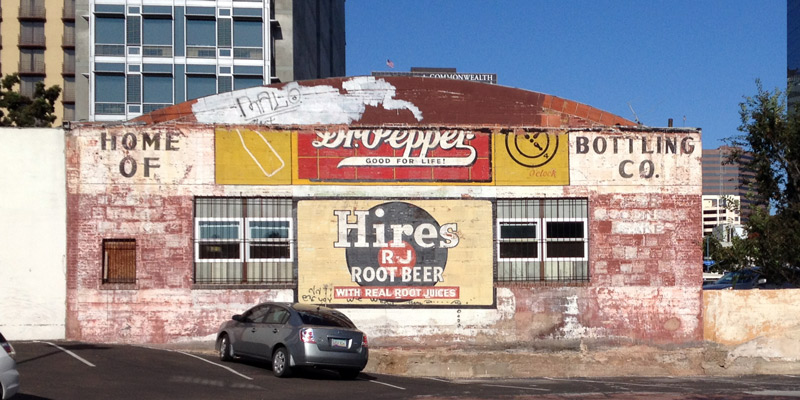 An old bottler building.