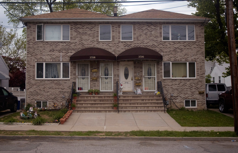 A pair of joined houses