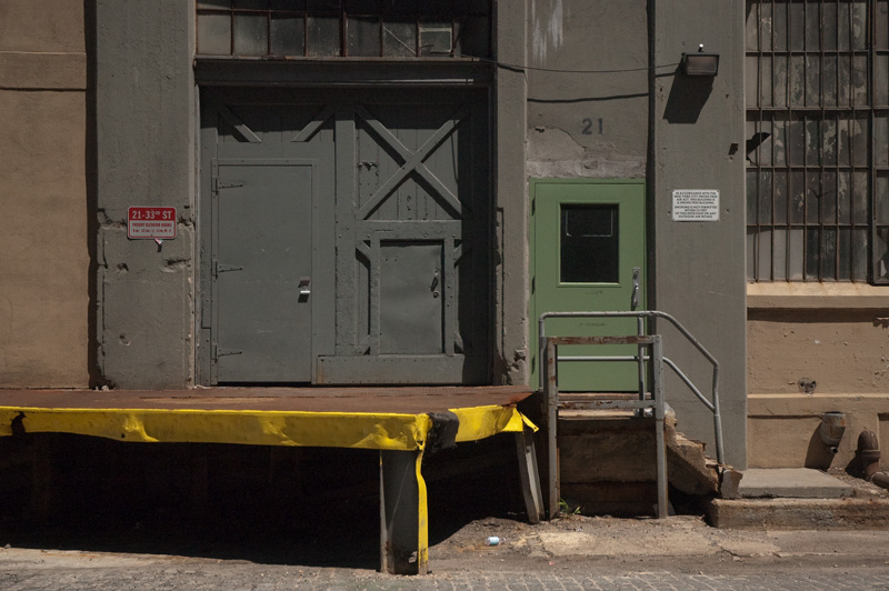 A loading dock.