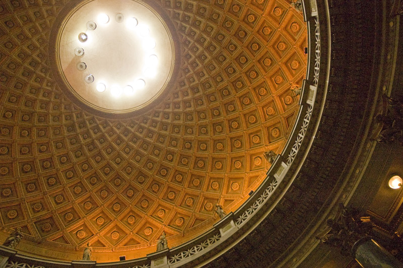 An ornate dome.