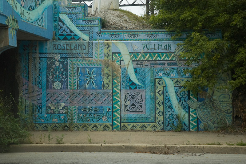 A mural for Chicago neighborhoods Roseland and Pullman