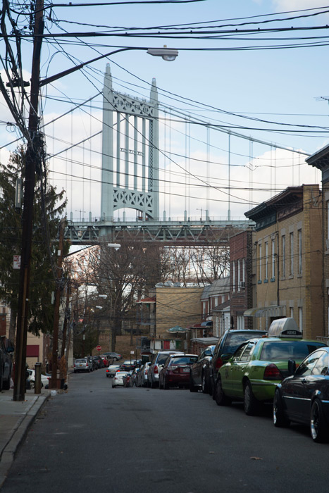 A tower of the RFK/Triborough Bridge.