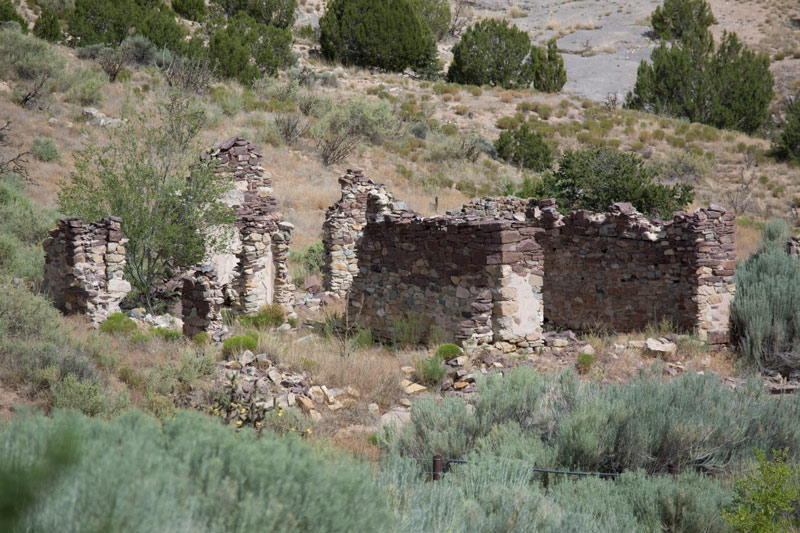 Remains of an old school house.