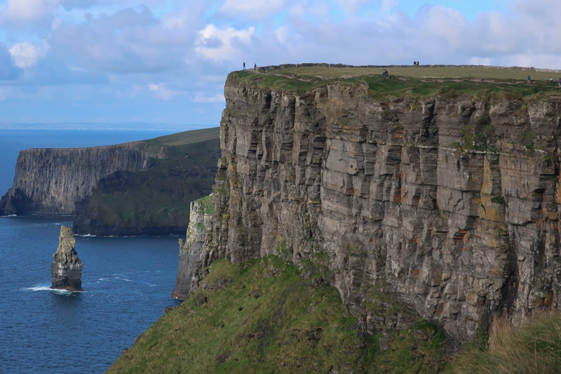 Ireland's famous Cliffs of Moher.