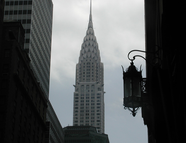 The Chrysler building.